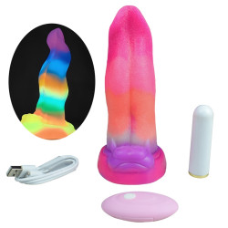 unicorny Gode Vibrant Tonbow 15 x 5.3cm